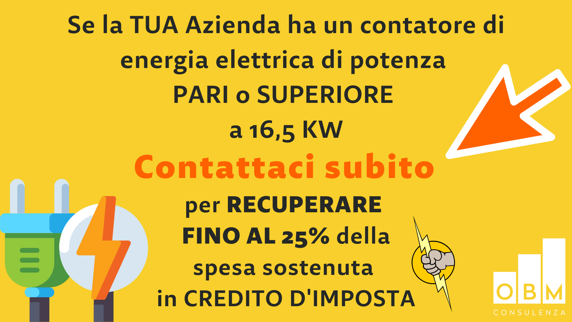 Credito d'imposta energia elettrica Credito d'imposta energia elettrica
