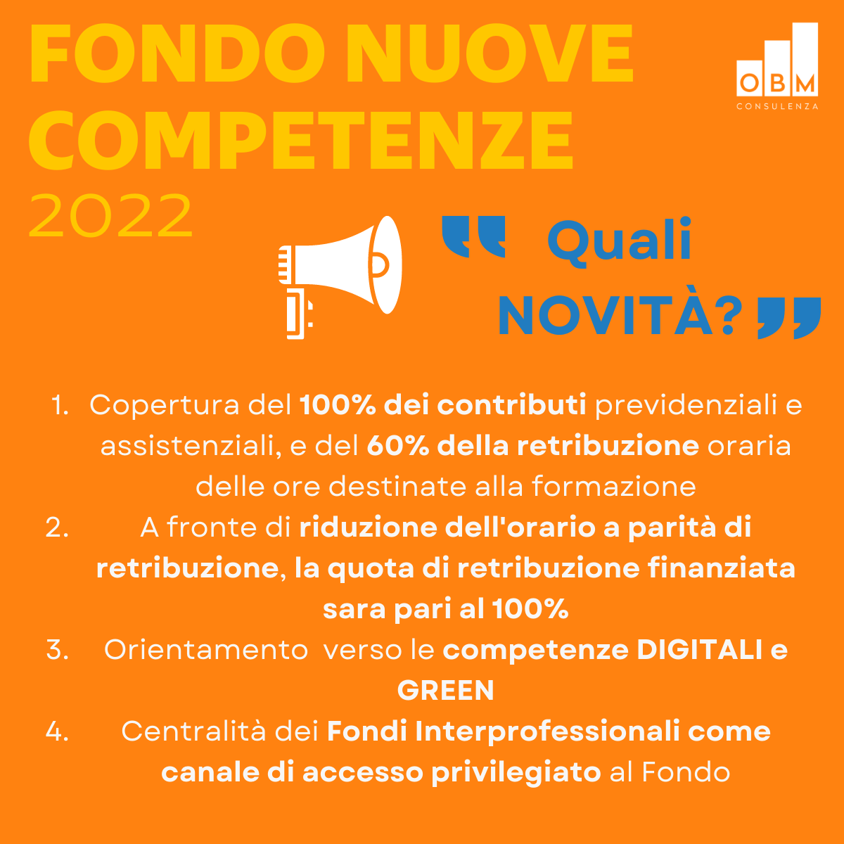 fondo nuove competenze 2022