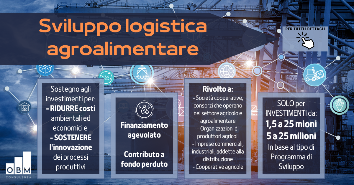 Sviluppo logistica agroalimentare