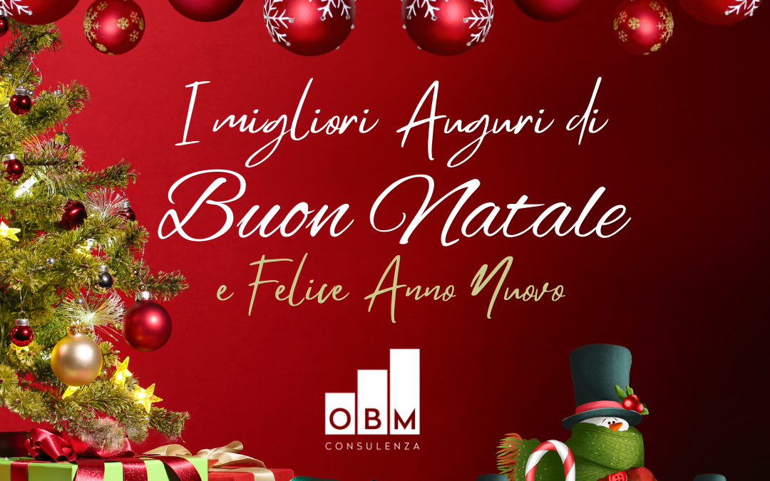 OBM augura Buon Natale e Felice anno Nuovo!