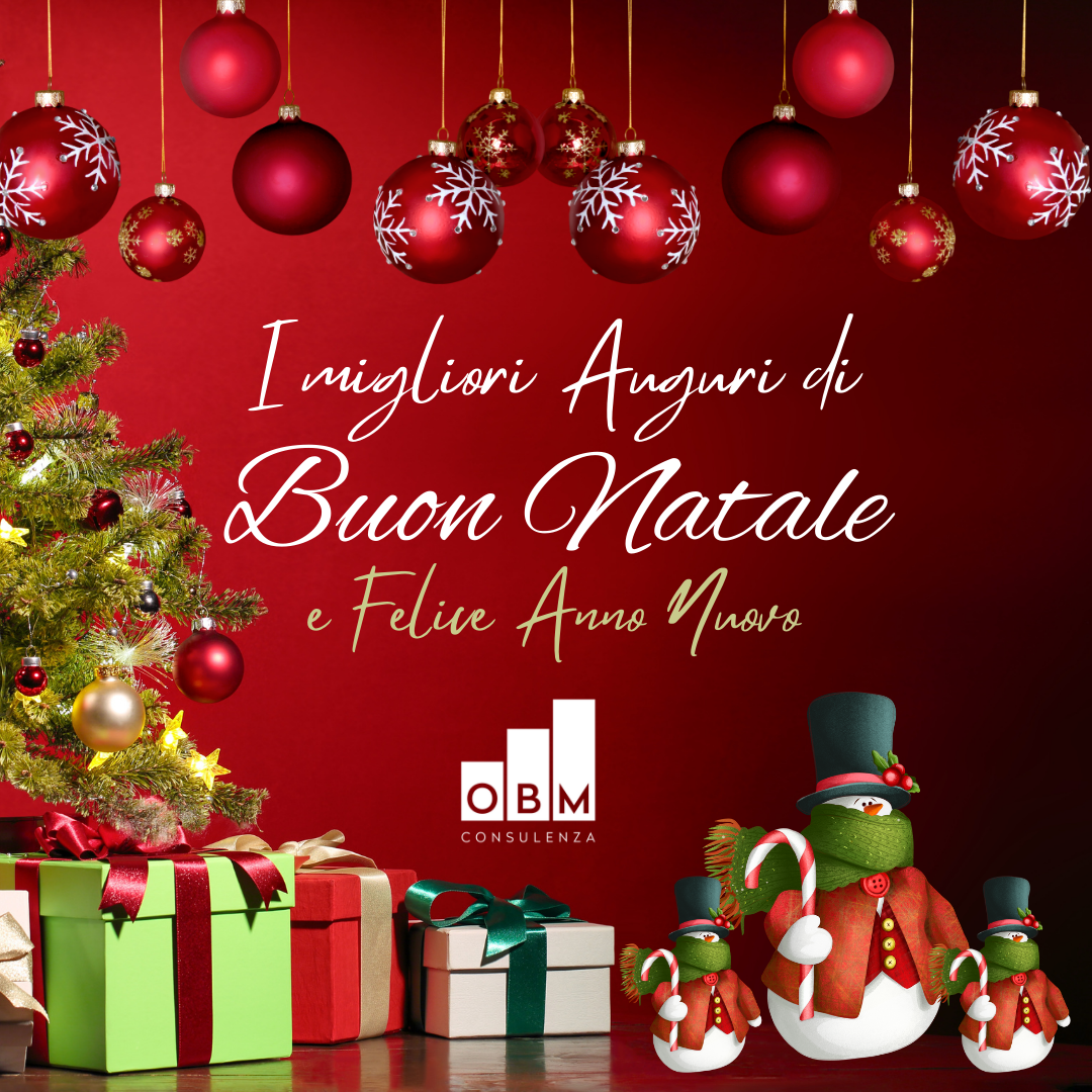 OBM augura Buon Natale e Felice anno Nuovo!