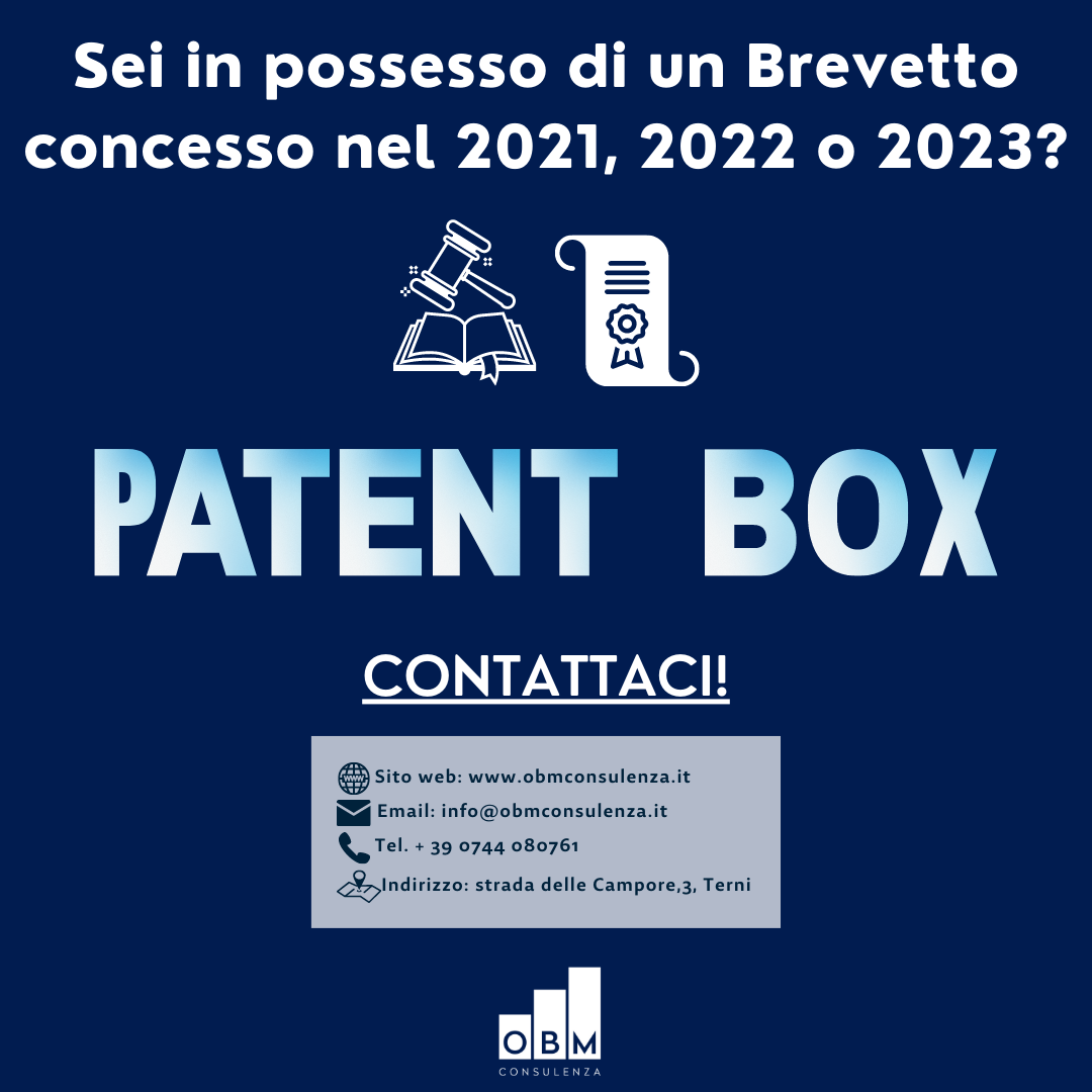 PATENT BOX 2023