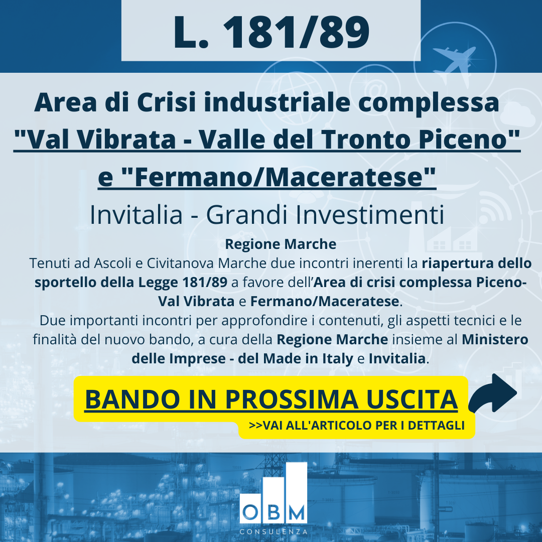 Regione Marche: prossima riapertura sportello L. 181/89 Regione Marche: prossima riapertura sportello L. 181/89