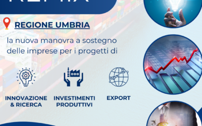 REMIX: la nuova manovra a sostegno dei progetti di RICERCA, EXPORT e INVESTIMENTI PRODUTTIVI delle imprese della Regione Umbria