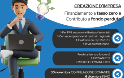 REGIONE UMBRIA: Bando MySelf Plus 2023 – Creazione d’impresa