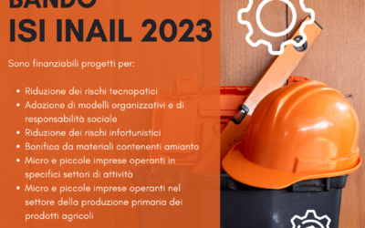 Bando ISI INAIL 2023: dal 15 aprile 2024 compilazione domande